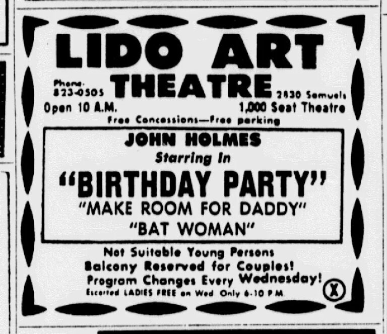 RAID ON THE LIDO ART THEATRE – and THE RETURN OF BAT PUSSY
