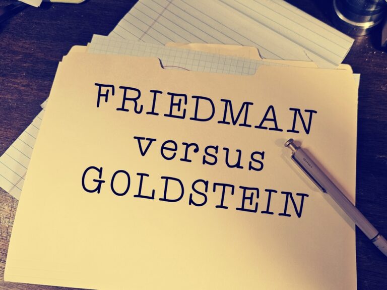 FRIEDMAN VS GOLDSTEIN